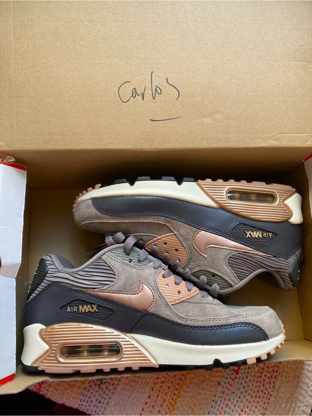 Nike Women’s Air Max 90 Bronze Size 7.5